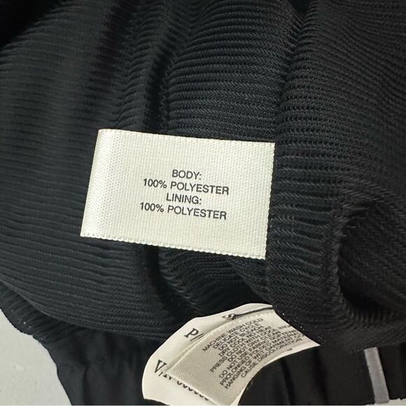 Cutter & Buck Disaronna 1/2 Zip Pullover Short Sleeve Waterproof Black SZ L - Picture 6 of 6